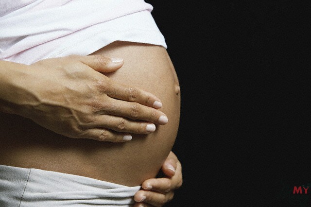 Колики во время беременности 