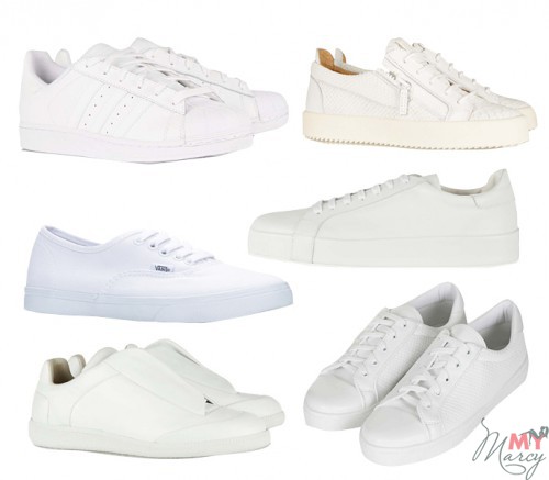 Любители изысканности предпочитают белую обувь