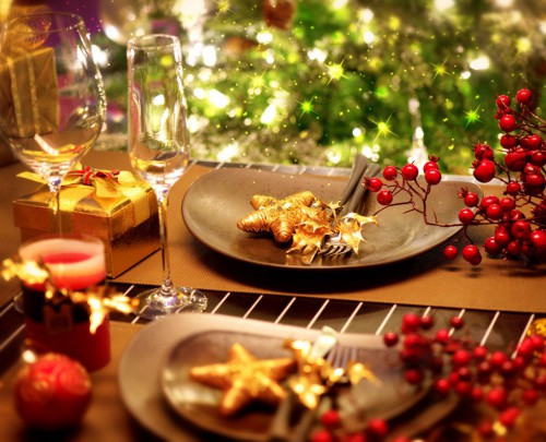 Рождественский декор – незаменимые украшения новогоднего стола (фото: nazdravie.sk)