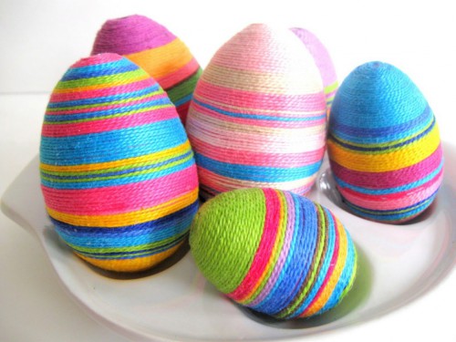 Яркие «нитчатые» яйца (фото: eumoo.com)