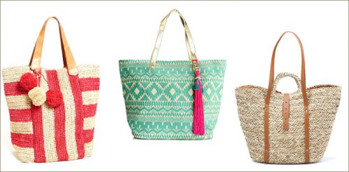 Плетеные сумки считаются одними из самых непрактичных для пляжа, но смотрятся стильно (фото: modagoda.com)