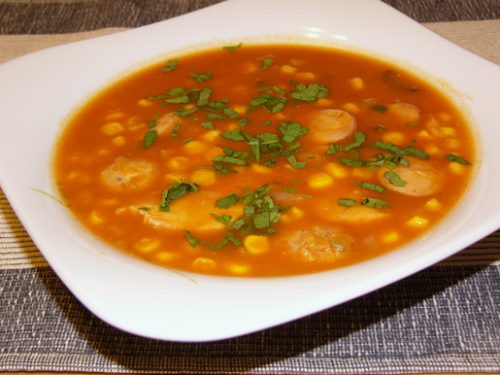 Супы с кукурузой очень вкусны, но у нас мало распространены: (www.recepty-gotovim.com)