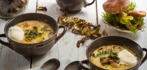 Пять рецептов супов из свежих, маринованных, сушеных и замороженных грибов
